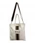 YOUNG & OLSEN The DRYGOODS STORE（ヤングアンドオルセン ザ ドライグッズストア）の古着「STRAP MARKET TOTE  ストラップマーケットトート　トートバッグ　ショルダーバッグ」｜ベージュ