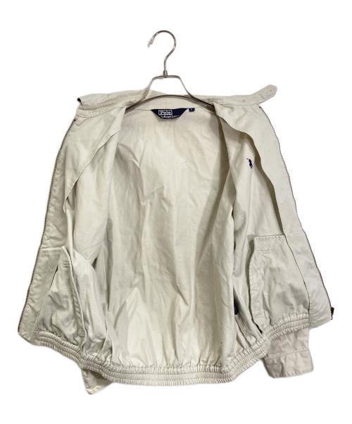 POLO RALPH LAUREN（ポロ・ラルフローレン）POLO RALPH LAUREN (ポロ・ラルフローレン) 【古着】スイングトップ　コットンジャケット ベージュ サイズ:Lの古着・服飾アイテム