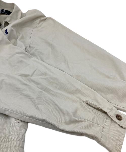 POLO RALPH LAUREN（ポロ・ラルフローレン）POLO RALPH LAUREN (ポロ・ラルフローレン) 【古着】スイングトップ　コットンジャケット ベージュ サイズ:Lの古着・服飾アイテム