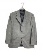 BROOKS BROTHERSブルックスブラザーズ）の古着「ウールチェックジャケット　」｜グレー