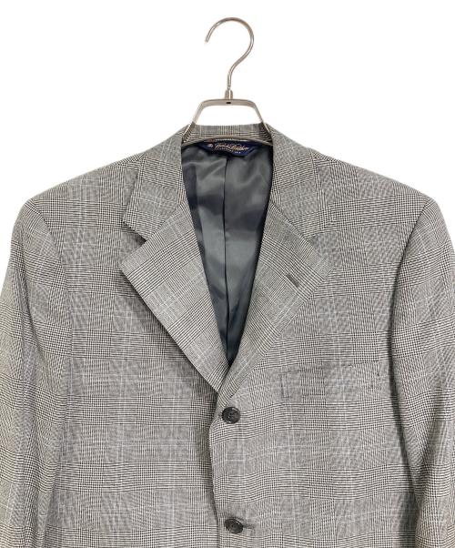 BROOKS BROTHERS（ブルックスブラザーズ）BROOKS BROTHERS (ブルックスブラザーズ) ウールチェックジャケット　 グレー サイズ:38の古着・服飾アイテム