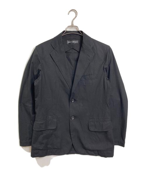 ISSEY MIYAKE（イッセイミヤケ）ISSEY MIYAKE (イッセイミヤケ) テーラードジャケット　15AW アウター　ライトアウター　日本製 ブラック サイズ:2の古着・服飾アイテム