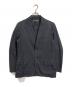 ISSEY MIYAKE（イッセイミヤケ）の古着「テーラードジャケット　15AW アウター　ライトアウター　日本製」｜ブラック