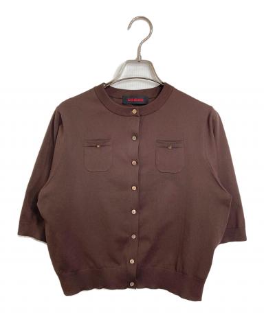 CABaN（キャバン） レディース トップス その他トップス CABaN（キャバン） カーディガン コットンカシミヤ バイカラーハーフ