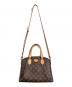 LOUIS VUITTON (ルイ ヴィトン) リボリーPM 2WAYバッグ　モノグラム　ショルダーバッグ　ハンドバッグ ブラウン サイズ:PM：180000円