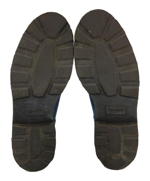 PARABOOT（パラブーツ）PARABOOT (パラブーツ) beams別注 MICHAEL ポニーハラコ ドレスシューズ ブルー サイズ:42 1/2の古着・服飾アイテム