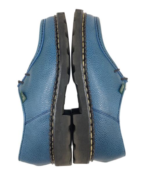 PARABOOT（パラブーツ）PARABOOT (パラブーツ) beams別注 MICHAEL ポニーハラコ ドレスシューズ ブルー サイズ:42 1/2の古着・服飾アイテム