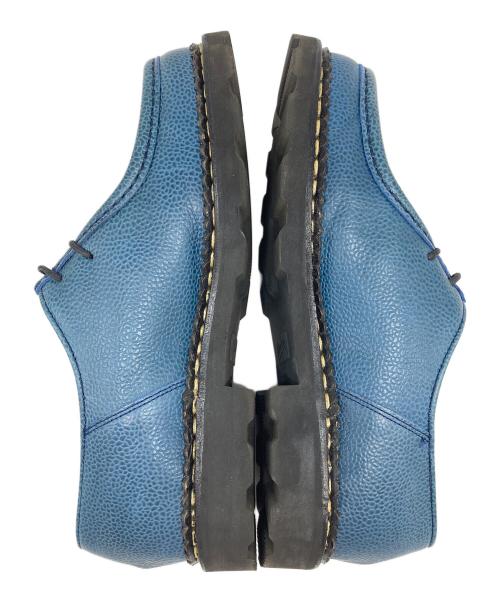 PARABOOT（パラブーツ）PARABOOT (パラブーツ) beams別注 MICHAEL ポニーハラコ ドレスシューズ ブルー サイズ:42 1/2の古着・服飾アイテム