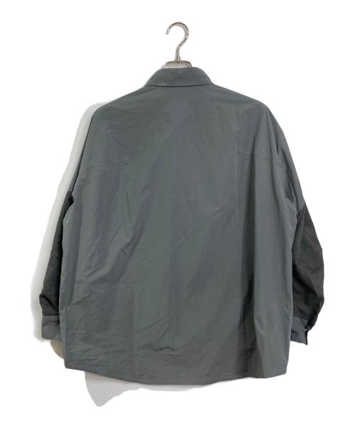 N.HOOLYWOOD（エヌ ハリウッド）N.HOOLYWOOD (エヌ ハリウッド) 23AW BIG SHIRT  長袖シャツ　ビッグシルエット グレー サイズ:36の古着・服飾アイテム