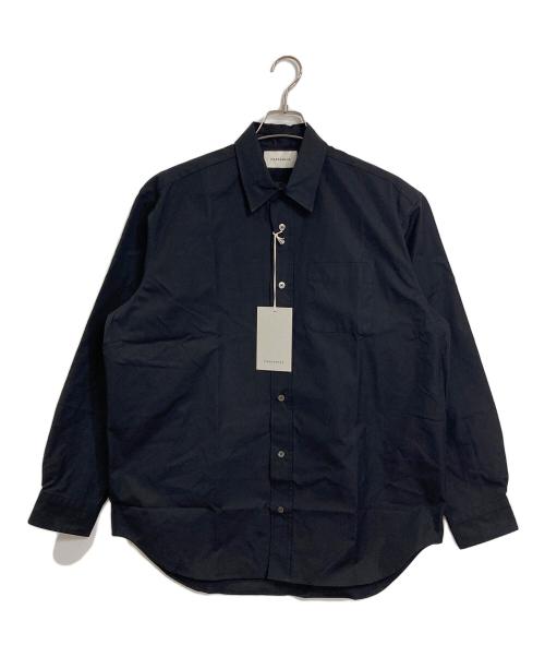 MARKAWARE（マーカウェア）MARKAWARE (マーカウェア) 23AW HUGE SHIRT コットンシャツ　日本製 ブラック サイズ:1 未使用品の古着・服飾アイテム