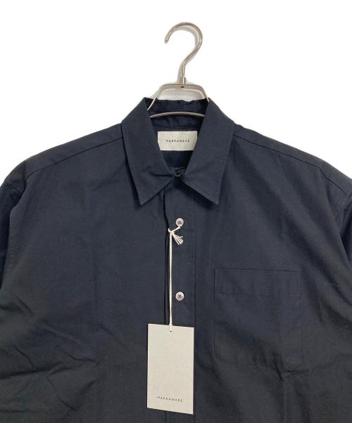 MARKAWARE（マーカウェア）MARKAWARE (マーカウェア) 23AW HUGE SHIRT コットンシャツ　日本製 ブラック サイズ:1 未使用品の古着・服飾アイテム