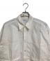 MARKA (マーカ) UTILITY SHIRT WIDE ORGANIC COTTON TYPEWRITER  コットンシャツ　日本製 ベージュ サイズ:1 未使用品：12000円