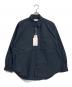 MARKA（マーカ）の古着「UTILITY SHIRT WIDE ORGANIC COTTON TYPEWRITER コットンシャツ　日本製」｜ブラック