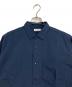 nanamica (ナナミカ) Regular Collar Wind Shirt 長袖シャツ　日本製 ネイビー サイズ:M 未使用品：13000円