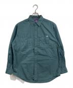 THE NORTHFACE PURPLELABELザ・ノースフェイス パープルレーベル）の古着「Lightweight Twill Big Work Shirt 長袖シャツ」｜Vintage Green