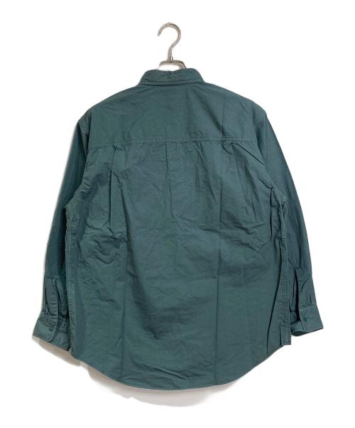 THE NORTHFACE PURPLELABEL（ザ・ノースフェイス パープルレーベル）THE NORTHFACE PURPLELABEL (ザ・ノースフェイス パープルレーベル) Lightweight Twill Big Work Shirt 長袖シャツ Vintage Green サイズ:M 未使用品の古着・服飾アイテム