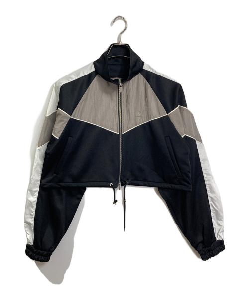 MAISON SPECIAL（メゾンスペシャル）MAISON SPECIAL (メゾンスペシャル) Cropped Track Jacket  クロップドトラックジャケット　アウター　ライトアウター　ショート丈 ブラック サイズ:FREEの古着・服飾アイテム