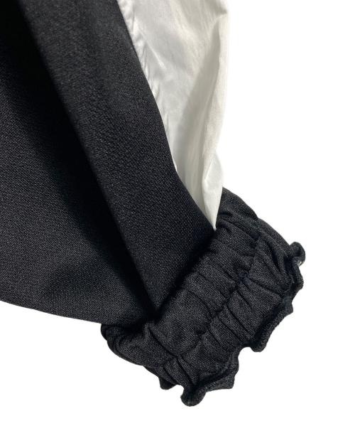 MAISON SPECIAL（メゾンスペシャル）MAISON SPECIAL (メゾンスペシャル) Cropped Track Jacket  クロップドトラックジャケット　アウター　ライトアウター　ショート丈 ブラック サイズ:FREEの古着・服飾アイテム