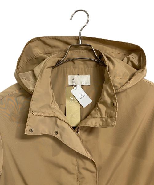 自由区（ジユウク）自由区 (ジユウク) メモリータッサー フード付きブルゾン　アウター　ライトアウター ベージュ サイズ:40の古着・服飾アイテム