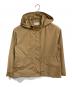 自由区（ジユウク）の古着「メモリータッサー フード付きブルゾン　アウター　ライトアウター」｜ベージュ