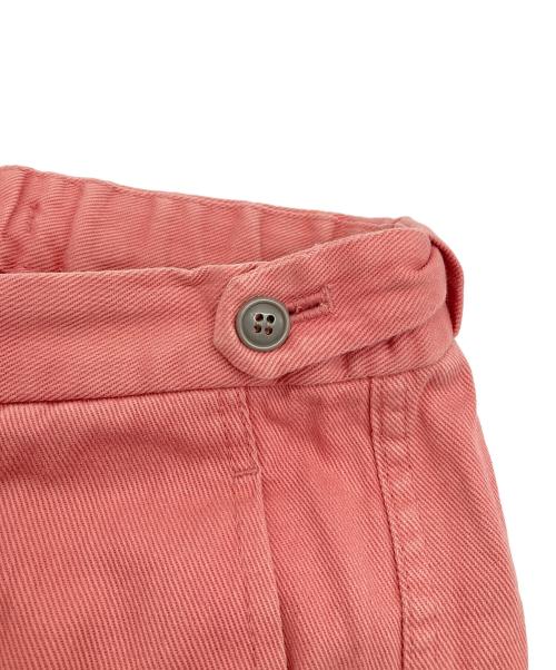 COMME des GARCONS HOMME PLUS（コムデギャルソンオムプリュス）COMME des GARCONS HOMME PLUS (コムデギャルソンオムプリュス) サイドボタンアーカイブカラーパンツ　コットンパンツ　日本製 ピンク サイズ:Sの古着・服飾アイテム