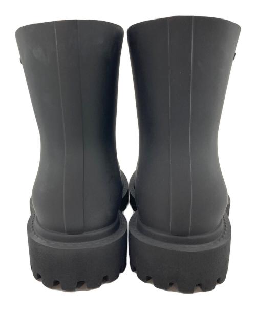 BALENCIAGA（バレンシアガ）BALENCIAGA (バレンシアガ) ステロイド ラバーブーツ　厚底ブーツ　イタリア製 マットブラック サイズ:41の古着・服飾アイテム