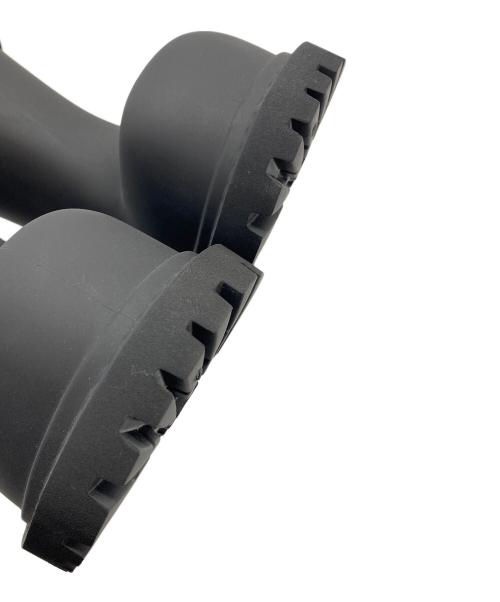 BALENCIAGA（バレンシアガ）BALENCIAGA (バレンシアガ) ステロイド ラバーブーツ　厚底ブーツ　イタリア製 マットブラック サイズ:41の古着・服飾アイテム