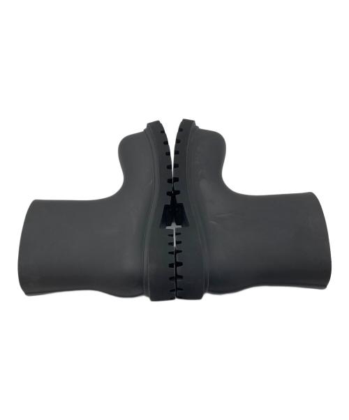 BALENCIAGA（バレンシアガ）BALENCIAGA (バレンシアガ) ステロイド ラバーブーツ　厚底ブーツ　イタリア製 マットブラック サイズ:41の古着・服飾アイテム