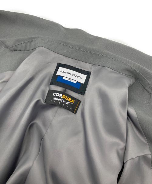 MAISON SPECIAL（メゾンスペシャル）CORDURA Wool Prime-Over Peaked Lapel Gold Button Blazer コーデュラウールプライムオーバーピークドラペルゴールドボタンブレザー　金ボタン　アウター　ライトアウター　セレモニーの古着・服飾アイテム