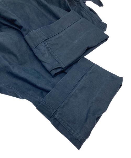 BLURHMS（ブラームス）blurhms (ブラームス) クリスプコットンオーバーオール ネイビー サイズ:Lの古着・服飾アイテム