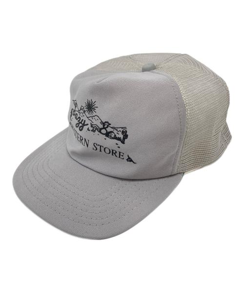 New Era（ニューエラ）New Era (ニューエラ) 60s　ヴィンテージトラッカーキャップ　メッシュキャップ　USA製　60年代 グレー サイズ:MーLの古着・服飾アイテム
