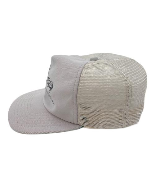 New Era（ニューエラ）New Era (ニューエラ) 60s　ヴィンテージトラッカーキャップ　メッシュキャップ　USA製　60年代 グレー サイズ:MーLの古着・服飾アイテム