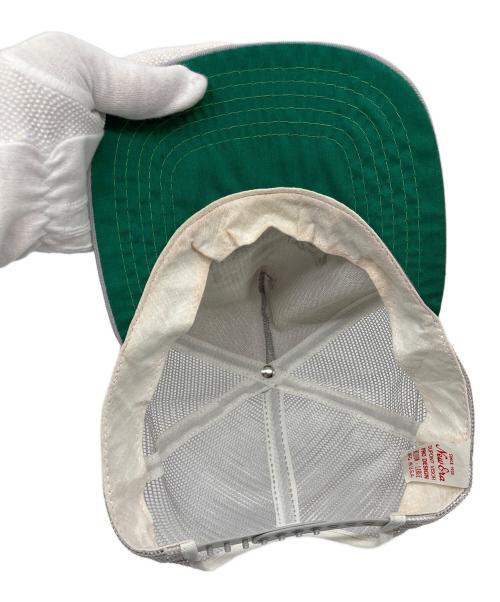 New Era（ニューエラ）New Era (ニューエラ) 60s　ヴィンテージトラッカーキャップ　メッシュキャップ　USA製　60年代 グレー サイズ:MーLの古着・服飾アイテム
