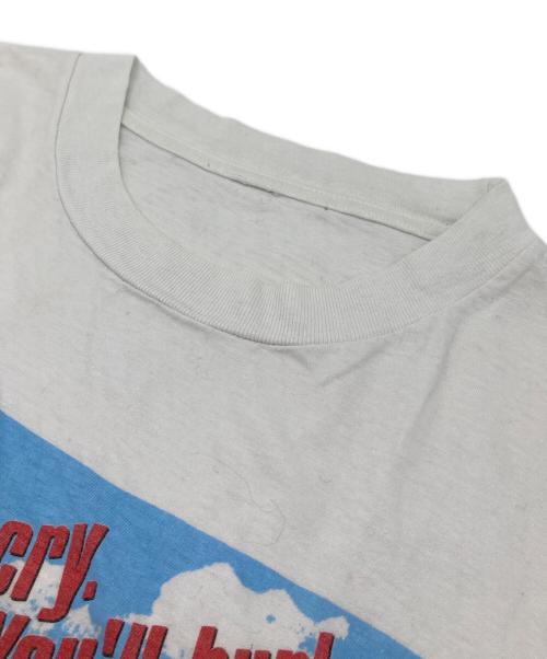 WAYNE'S WORLD（ウェインズ・ワールド）WAYNE'S WORLD  (ウェインズ・ワールド) 【古着】ムービーＴシャツ　グラフィックTシャツ　レトロTシャツ　WAYNE'S WORLD ©92年 ホワイト サイズ:実寸参照の古着・服飾アイテム