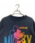 Disney (ディズニー) 【古着】ヴィンテージTシャツ　Sherry's社製　ミッキーTシャツ　コットンTシャツ　USA製 グレー サイズ:M：5000円