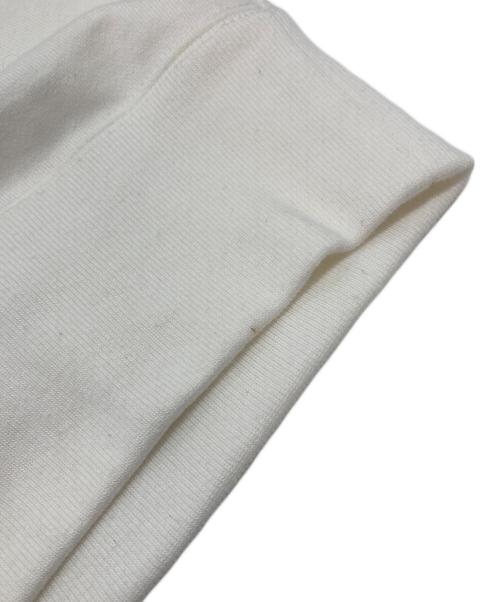 SINME（シンメ）SINME (シンメ) ロゴスウェット　日本製 ホワイト サイズ:Lの古着・服飾アイテム