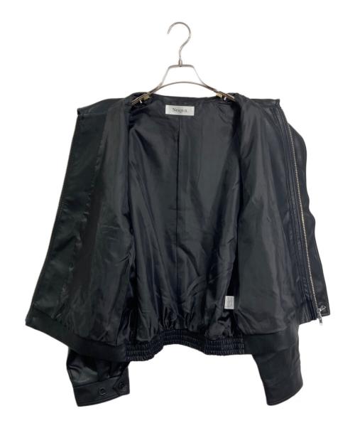 neucon（ニューコン）neucon (ニューコン) ガンフラップZIPレザーブルゾン ブラック サイズ:1 未使用品の古着・服飾アイテム