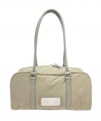 Matin Kimマーティン・キム）の古着「SPORTY TOTE BAG トートバッグ　ハンドバッグ」｜カーキ