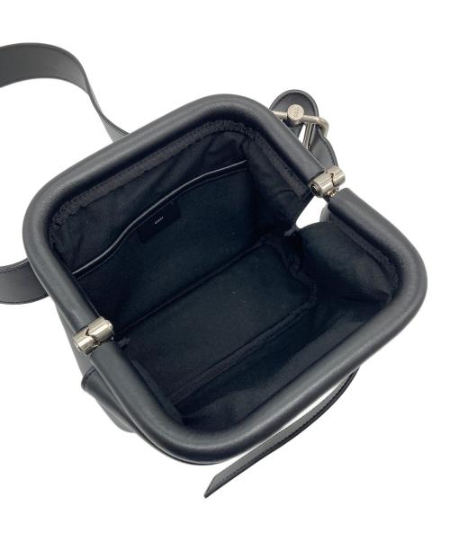 osoi（オソイ）osoi (オソイ) MINI BROT ショルダーバッグ　カウレザー　レザーバッグ　ボディバッグ ブラック サイズ:実寸参照の古着・服飾アイテム