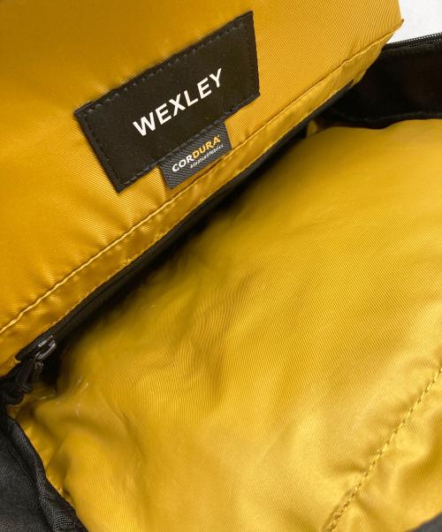 WEXLEY（ウェクスレイ）WEXLEY (ウェクスレイ) SHELDRAKE リュック　通勤 通学 仕事 出張 旅行 トラベル タウンユース ブラック サイズ:実寸参照の古着・服飾アイテム