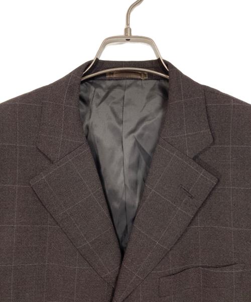 A.A.R yohji yamamoto（アール ヨウジヤマモト）A.A.R yohji yamamoto (アール ヨウジヤマモト) 3B セットアップスーツ ブラウン サイズ:AM １１の古着・服飾アイテム