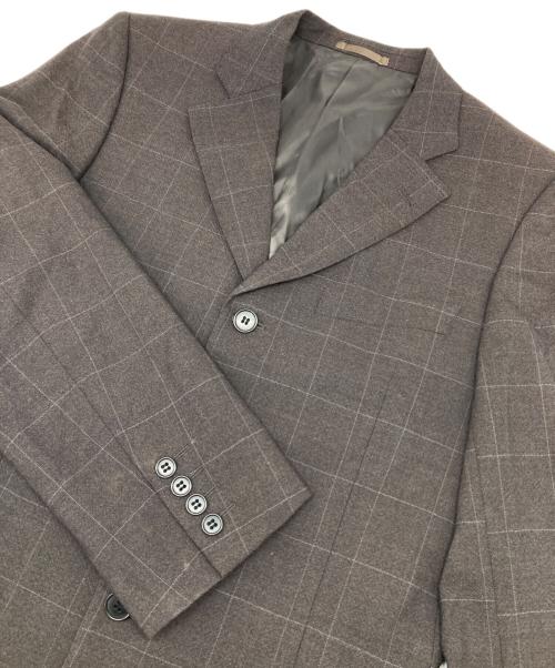 A.A.R yohji yamamoto（アール ヨウジヤマモト）A.A.R yohji yamamoto (アール ヨウジヤマモト) 3B セットアップスーツ ブラウン サイズ:AM １１の古着・服飾アイテム