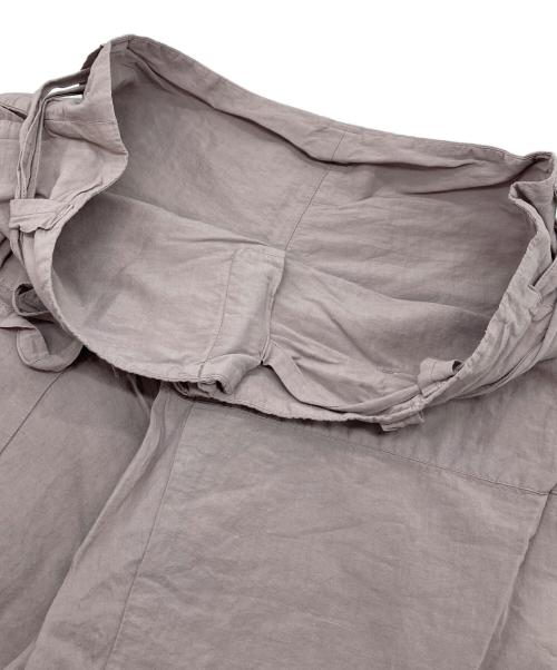 nest Robe（ネストローブ）nest Robe (ネストローブ) ヘンプコットンパンツ パープル サイズ:FREEの古着・服飾アイテム