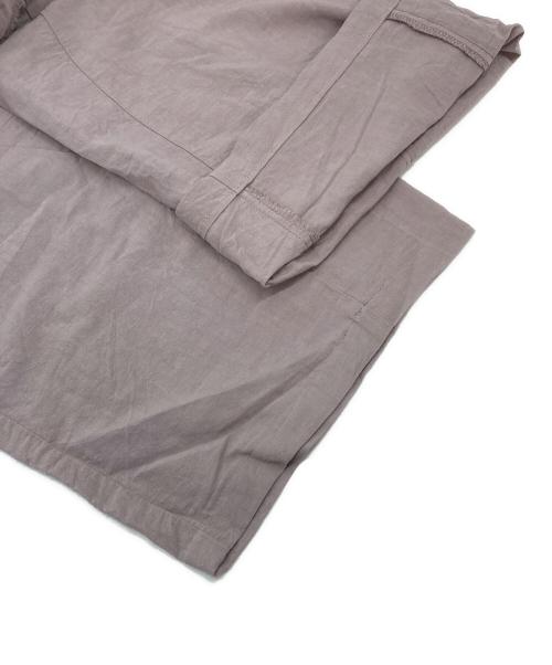 nest Robe（ネストローブ）nest Robe (ネストローブ) ヘンプコットンパンツ パープル サイズ:FREEの古着・服飾アイテム