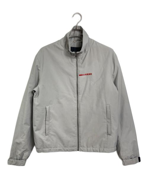 PRADA SPORTS（プラダスポーツ）PRADA SPORTS (プラダスポーツ) 03年 ゴアテックスロゴジップジャケット グレー サイズ:Mの古着・服飾アイテム