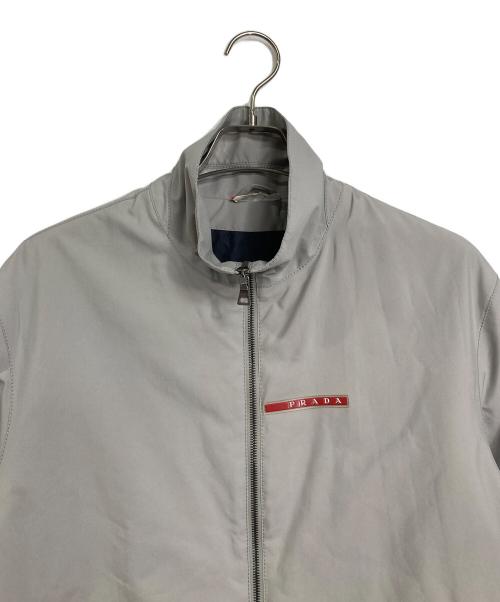 PRADA SPORTS（プラダスポーツ）PRADA SPORTS (プラダスポーツ) 03年 ゴアテックスロゴジップジャケット グレー サイズ:Mの古着・服飾アイテム