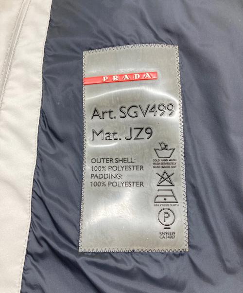 PRADA SPORTS（プラダスポーツ）PRADA SPORTS (プラダスポーツ) 03年 ゴアテックスロゴジップジャケット グレー サイズ:Mの古着・服飾アイテム