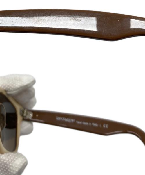 RAY-BAN（レイバン）RAY-BAN (レイバン) WAYFARER サングラス ベージュ×ブラウン サイズ:50-22□130の古着・服飾アイテム