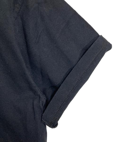 HARLEY-DAVIDSON（ハーレーダビッドソン）HARLEY-DAVIDSON (ハーレーダビッドソン) 【古着】ファイヤースカルプリントTシャツ　半袖カットソー　Tシャツ　Tee  USA製 ブラック サイズ:Mの古着・服飾アイテム