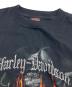 中古・古着 HARLEY-DAVIDSON (ハーレーダビッドソン) 【古着】ファイヤースカルプリントTシャツ　半袖カットソー　Tシャツ　Tee  USA製 ブラック サイズ:M：6000円